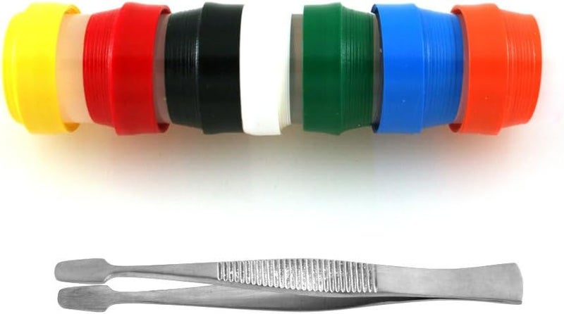 Medixplus Tape n Tell Kit of 7 Silitone Colors for Instruments Identification Coding, Sorting & Organizing - Decal Tool Included - - Image 3